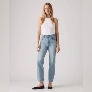Levi’s Ribcage Straight Ankle Jeans